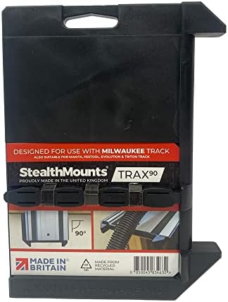 Stealthmounts Trax90 מסור מסור ריבוע עבור מילווקי | 90 מעלות זווית ימנית צוללת מסור מדריך זווית מסילה